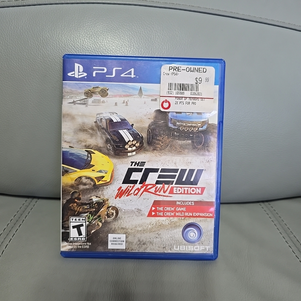 PS4 The Crew Wild Run Edition video game Sony Playstation 4